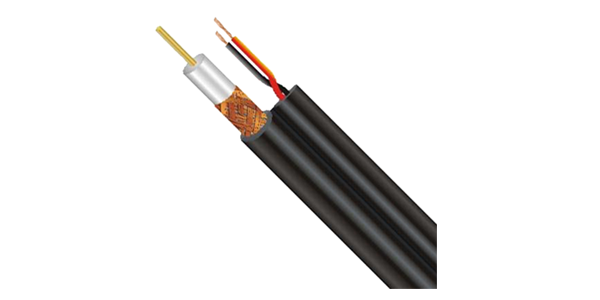 Coaxial Cable RG59 75 Ohm With Power 305M, Black-img-1